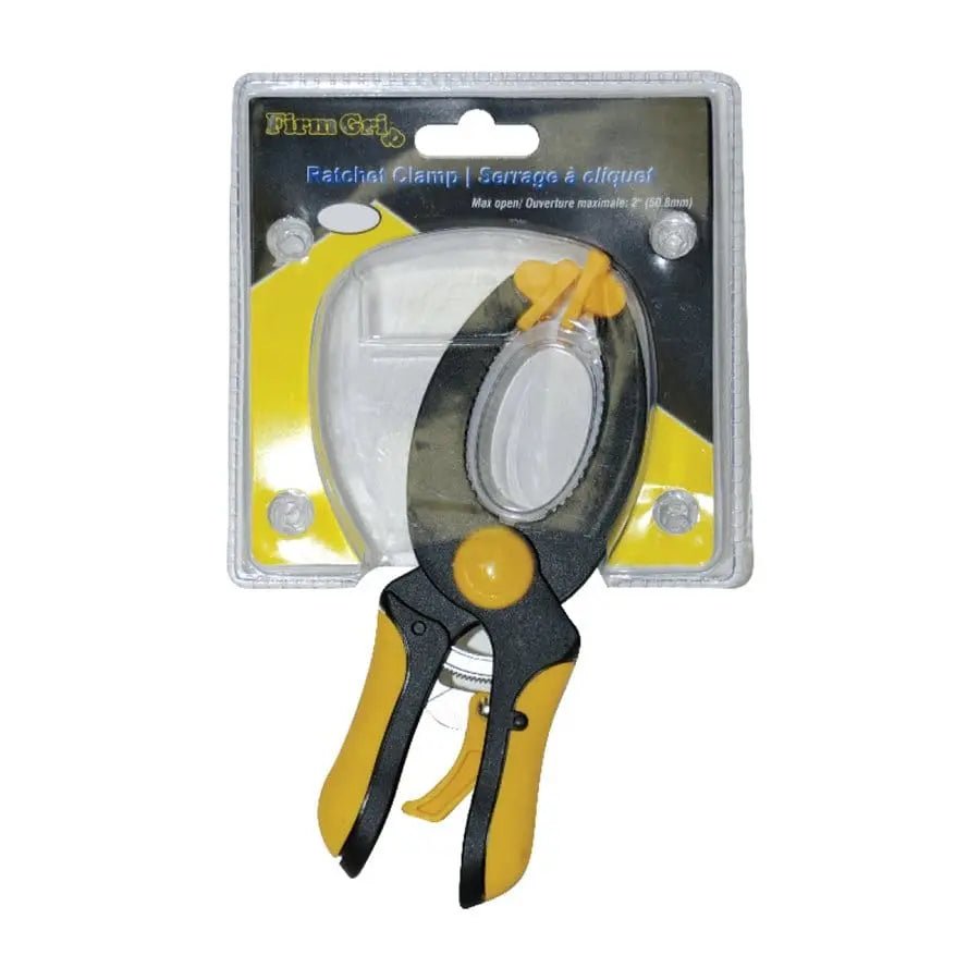 Oval Jaw Ratcheting Clamp - 9 Inch - Brantford Surplus