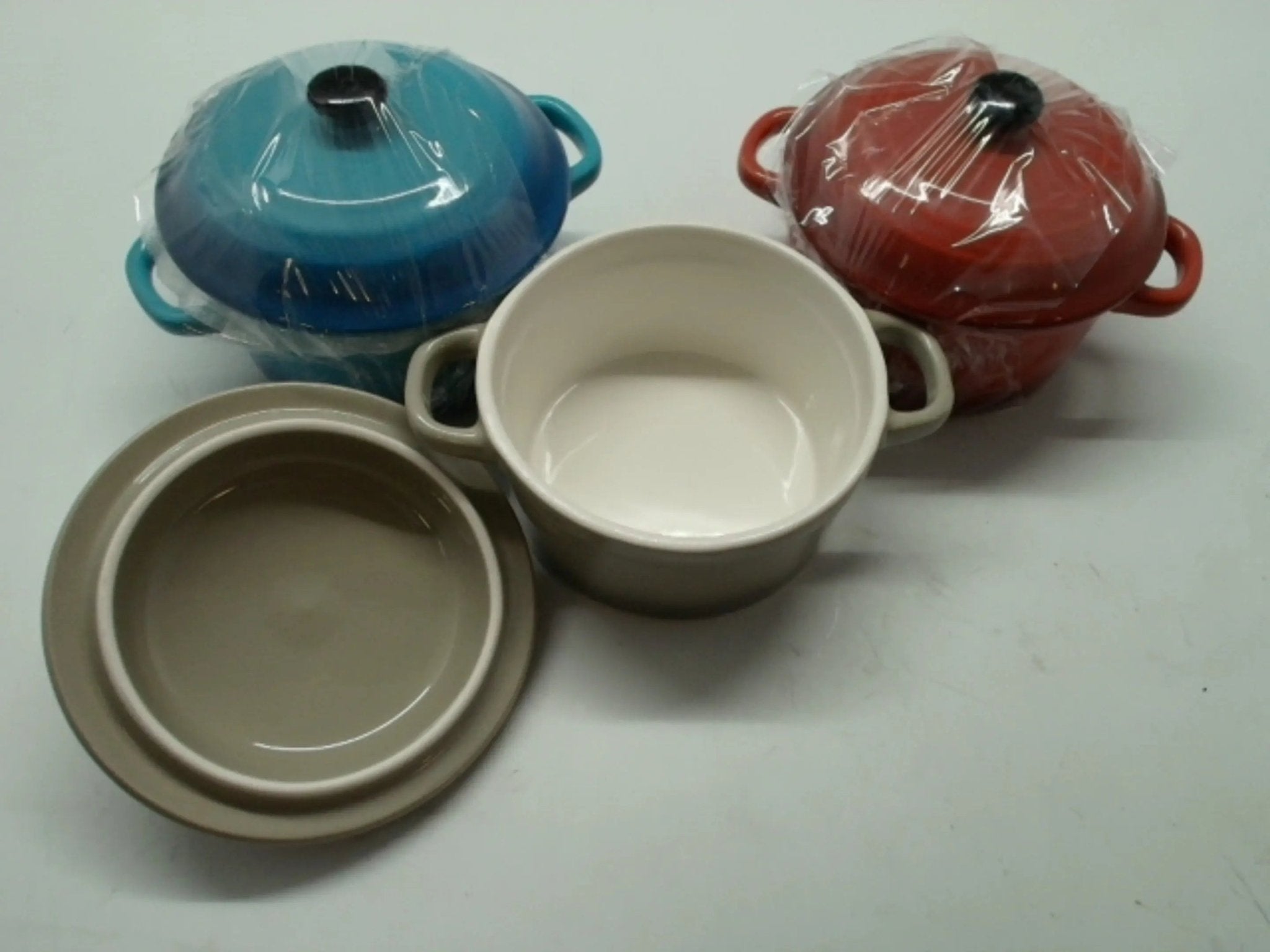 Over Dish 283mL Round Ceramic Assorted Colours - Brantford Surplus