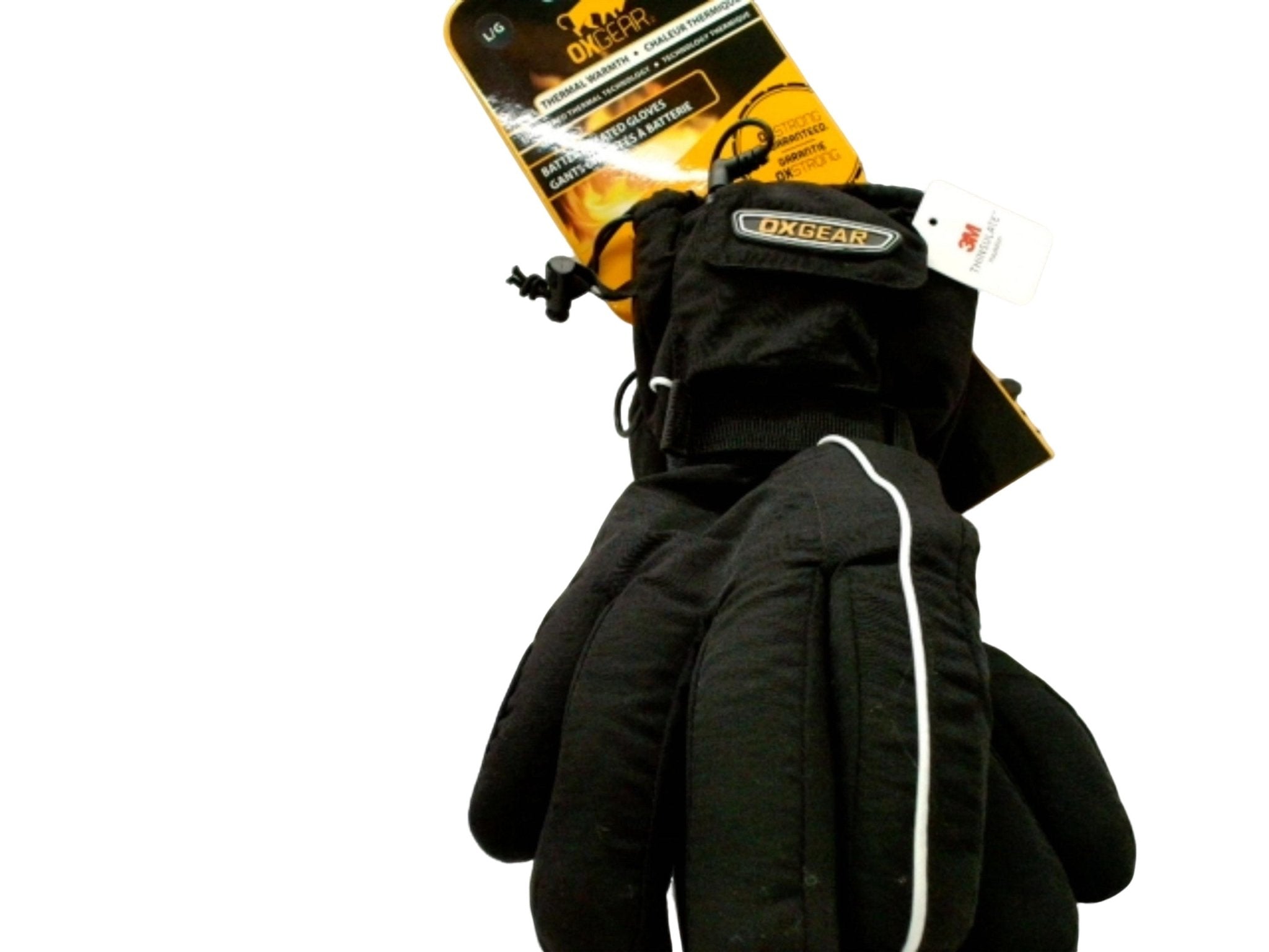 Oxgear Heated Gloves Large - 3M Thermal Warmth - Brantford Surplus