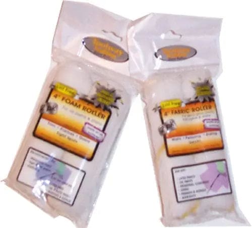 Paint roller refill foam 4 in. 2 pk pvc core - Brantford Surplus