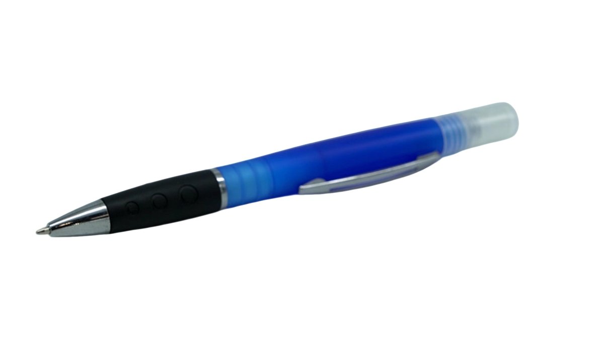 Pen with Built - In Sanitizer Spray - Refillable Writing Tool - Brantford Surplus