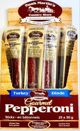 Pepperoni - Turkey Singles 50g - Heidelberg Foods Ltd. - Brantford Surplus