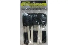 Brush Foam Set 6/pk. 4 Sizes Chateau Manis Electronics