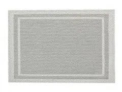 Placemat vinyl tradtional - grey 12x18 - Brantford Surplus