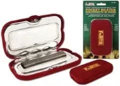 Pocket heater with 1 fuel stick included - keep warm for 6 hours - Brantford Surplus