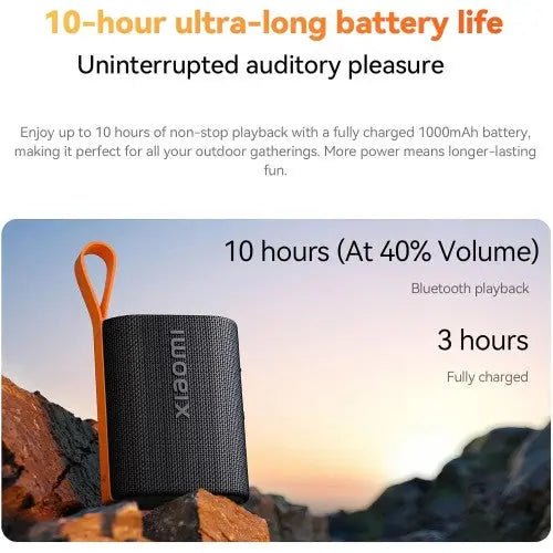 Pocket Speaker 5W Bluetooth waterproof IP67, Black Xiaomi Sound - Brantford Surplus
