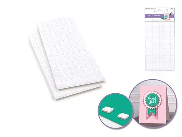 Pop Dot double sided adhesive 3D 240 pc .37 inch 9.5mm - Brantford Surplus