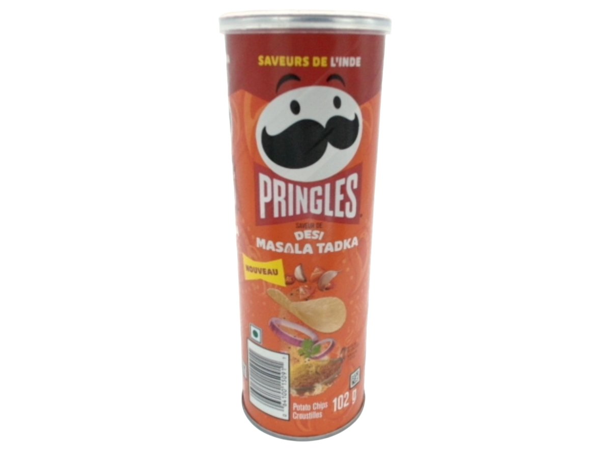 Pringles Masala Tadka Chips Indian Flavor 102g - Brantford Surplus
