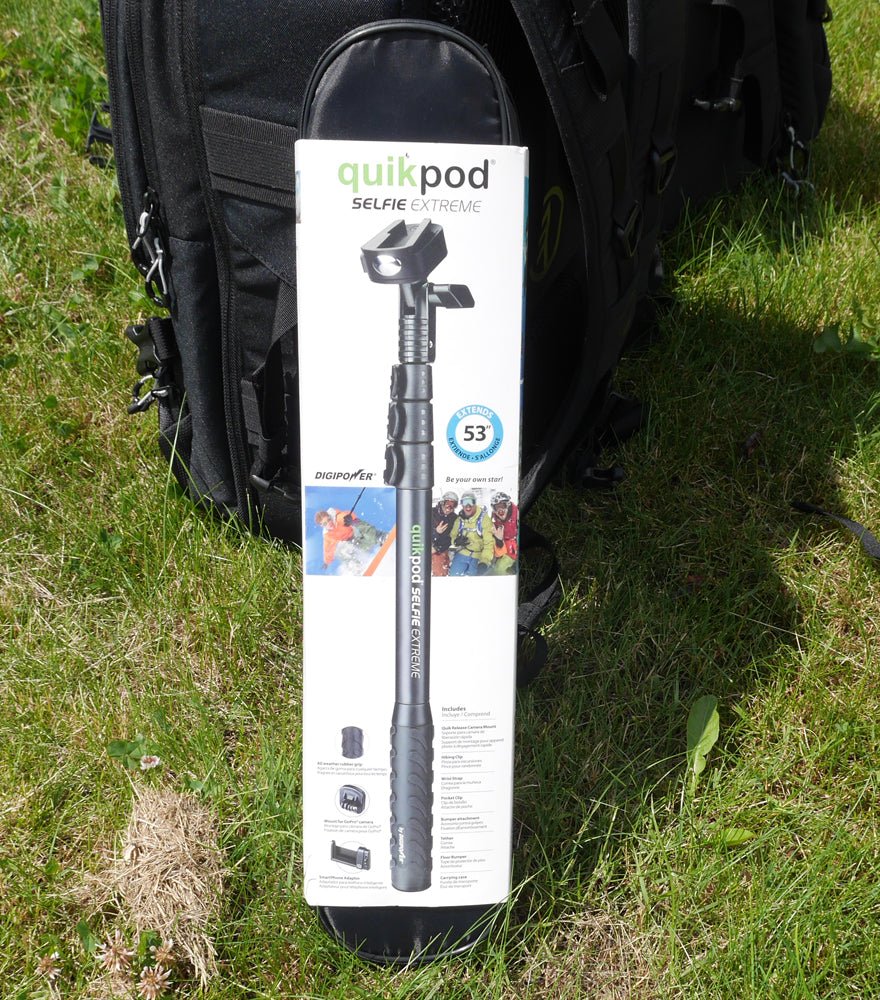 Quikpod Selfie Extreme Extends 53" Digipower - Brantford Surplus