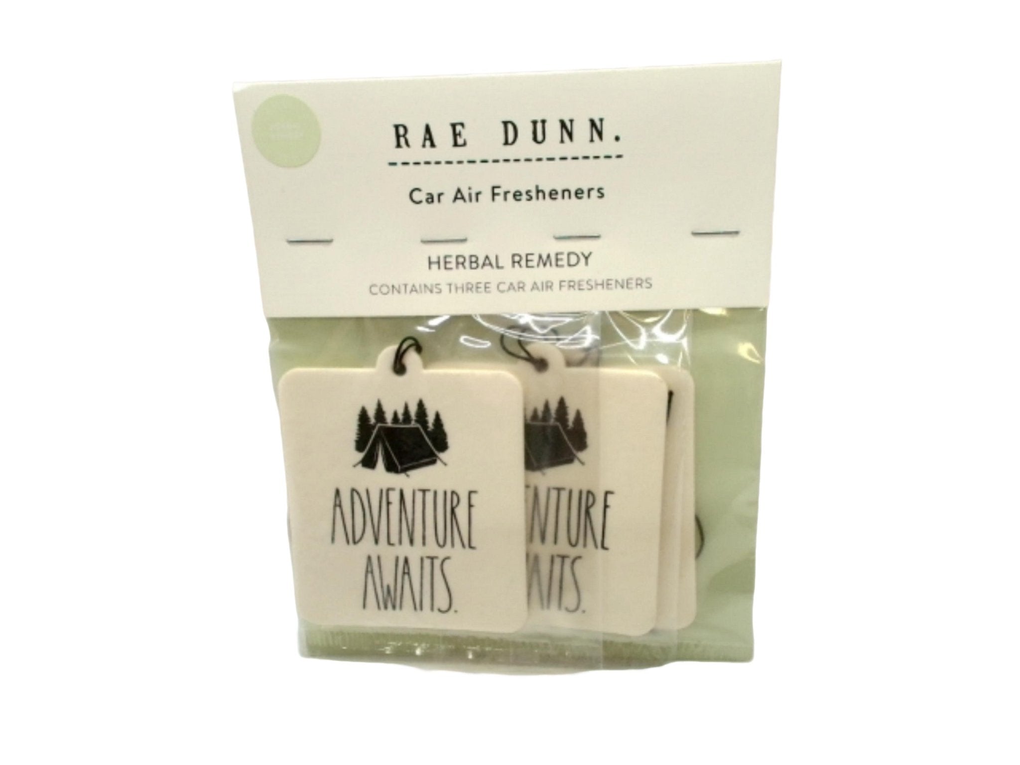 Rae Dunn Herbal Adventure Car Air Fresheners 3 - Pack - Brantford Surplus