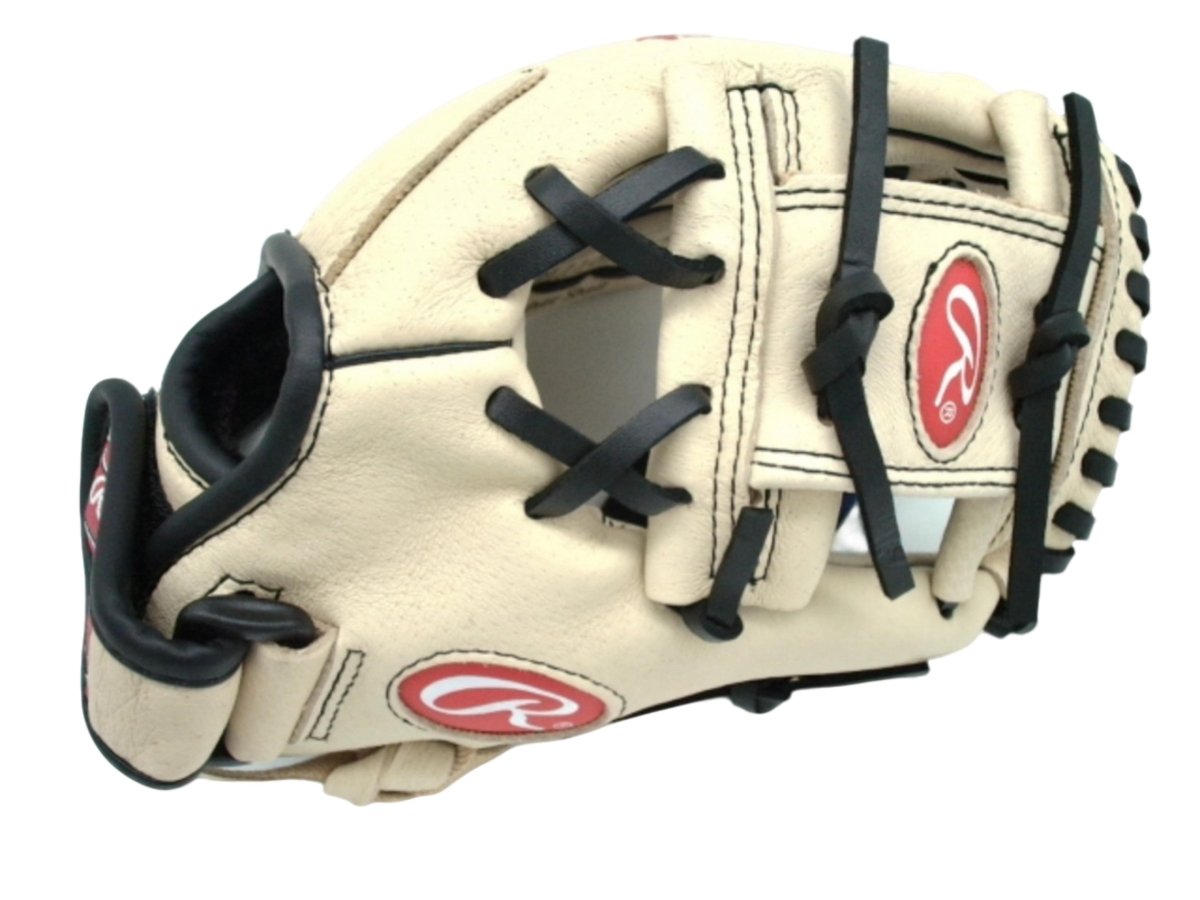 Rawlings Beige Baseball Glove - Premium Leather Mitt - Brantford Surplus