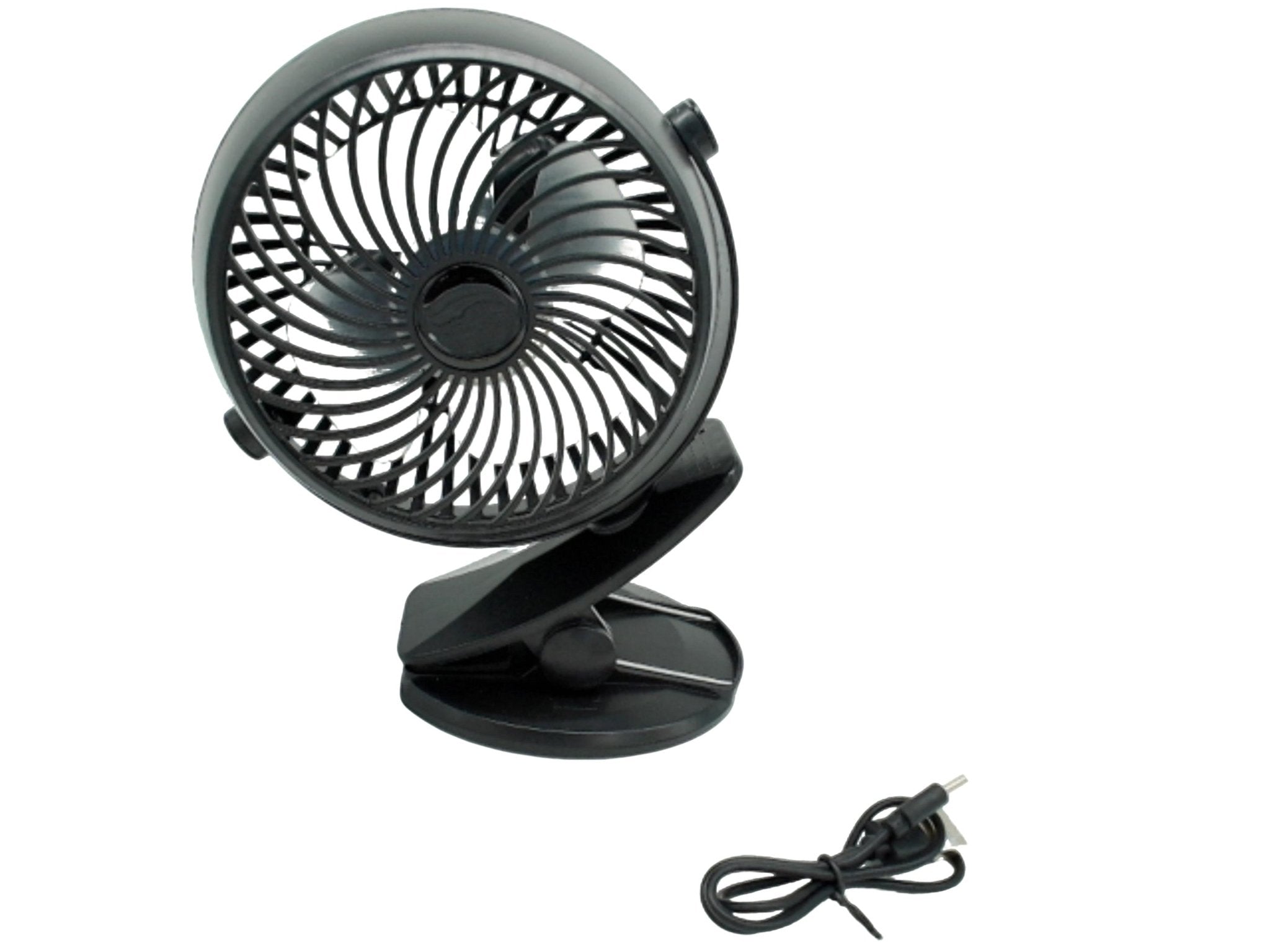 Rechargeable 3 - Speed Portable Clip Fan - Wireless Desktop - Brantford Surplus