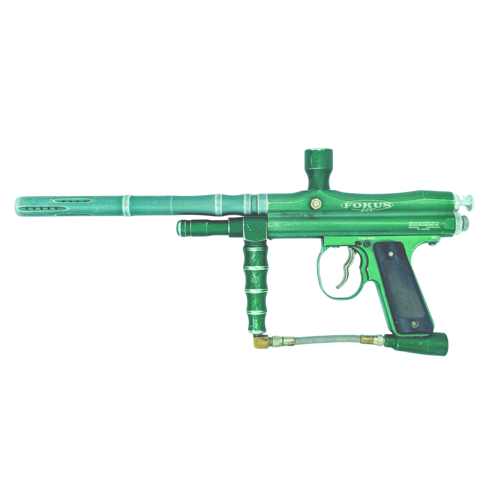 Refurbished Mokal Fokus Paintball Marker - Durable Gun - Brantford Surplus