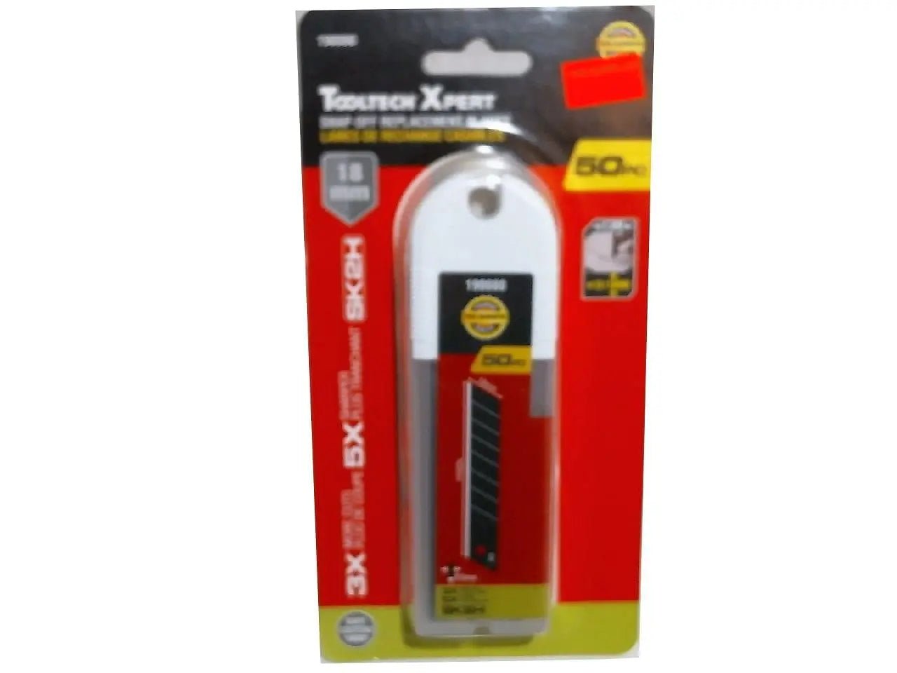 replacement Blades 50 pc snap off for 190081 18x0.5x100mm - Brantford Surplus