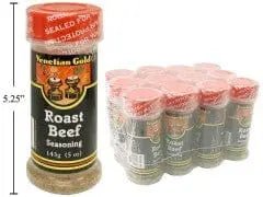 Roast Beef Seasoning 143g. V. Gold - each sold individually - Brantford Surplus