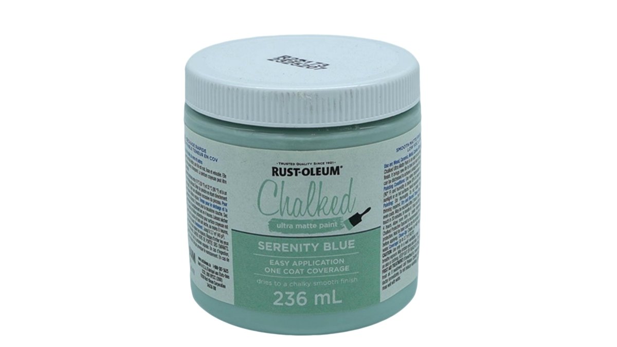Rust - Oleum Ultra Matte Chalk Paint Serenity Blue 236mL - Brantford Surplus