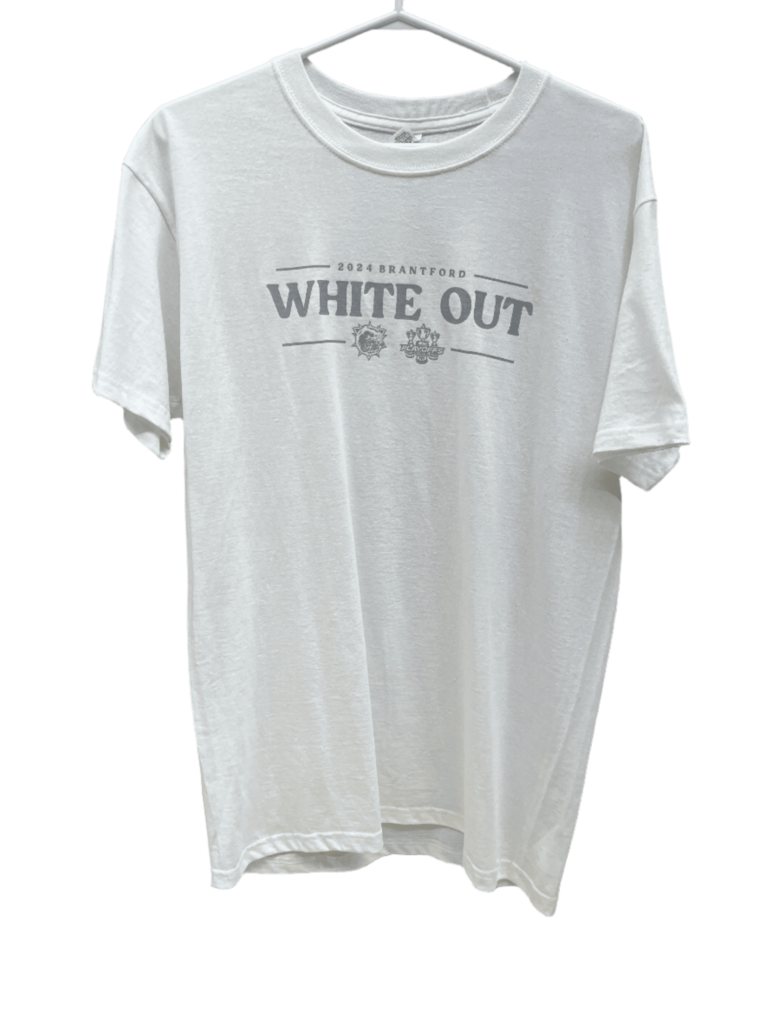 T-Shirt 2024 Brantford Bulldogs White Out - Brantford Surplus