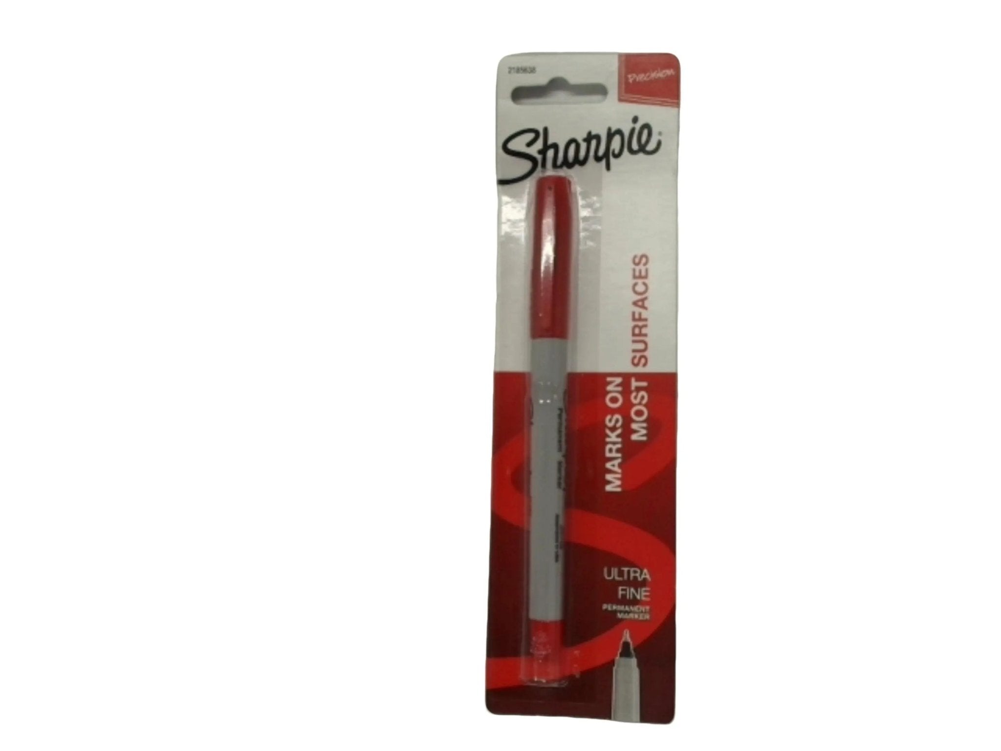 Sharpie Permanent Marker Red Ultra Fine - Brantford Surplus