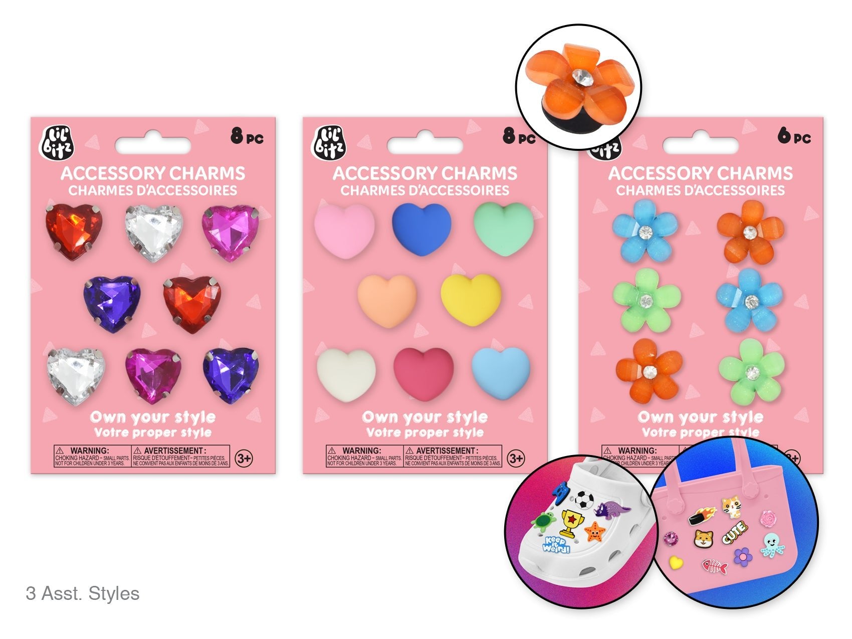 Shoe Tote Charms - Passion Pieces Accessories - Brantford Surplus