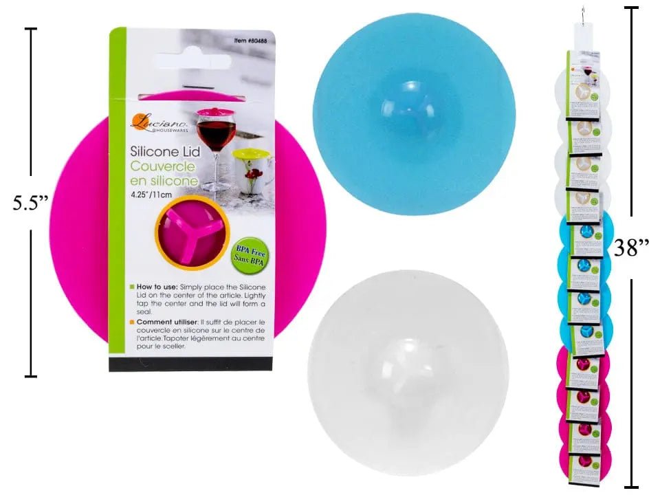 Silicone lid 4.25inch 11cm - Brantford Surplus