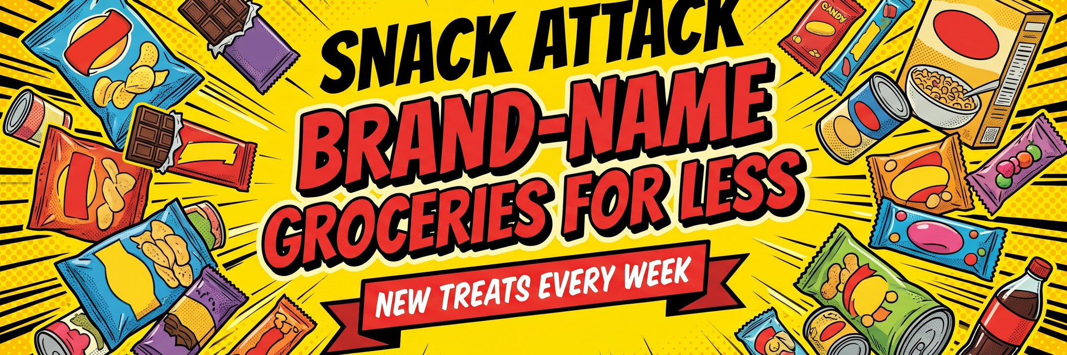 Snack attack groceries for less - slide desktop