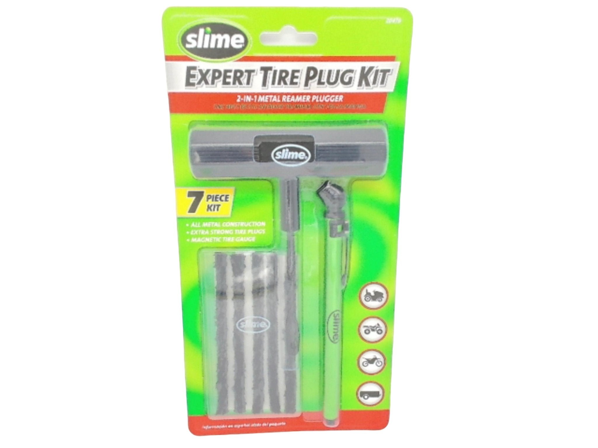 Slime 7pc Tire Plug Kit – Heavy Duty Tire Repair - Brantford Surplus