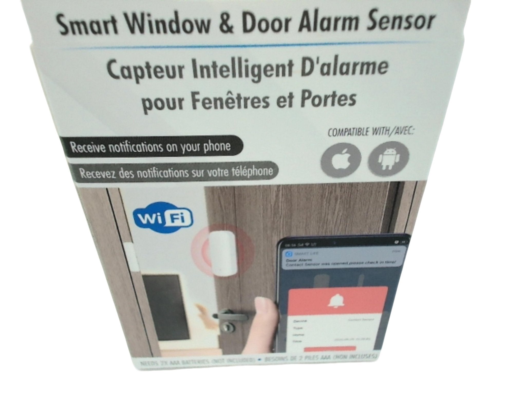 Smart Wireless Window Door Sensor - Home Security Alarm - Brantford Surplus