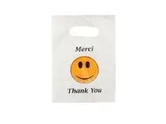 Smiley Face Thank You Bag 7"x10" - Brantford Surplus