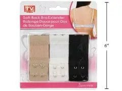 Soft Back Bra Extender 3 Pack - Brantford Surplus