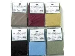Solid Asst.6 Color 2 pc Pillow Case - Brantford Surplus