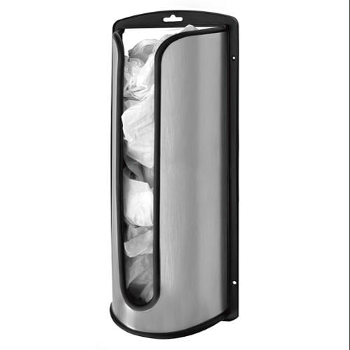 Stainless Steel Grocery Bag Holder Dispenser 16"x6.25" - Brantford Surplus