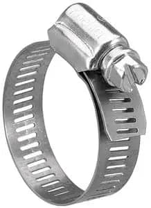 Stainless Steel Hose Clamp 1/2" - 1" - Brantford Surplus