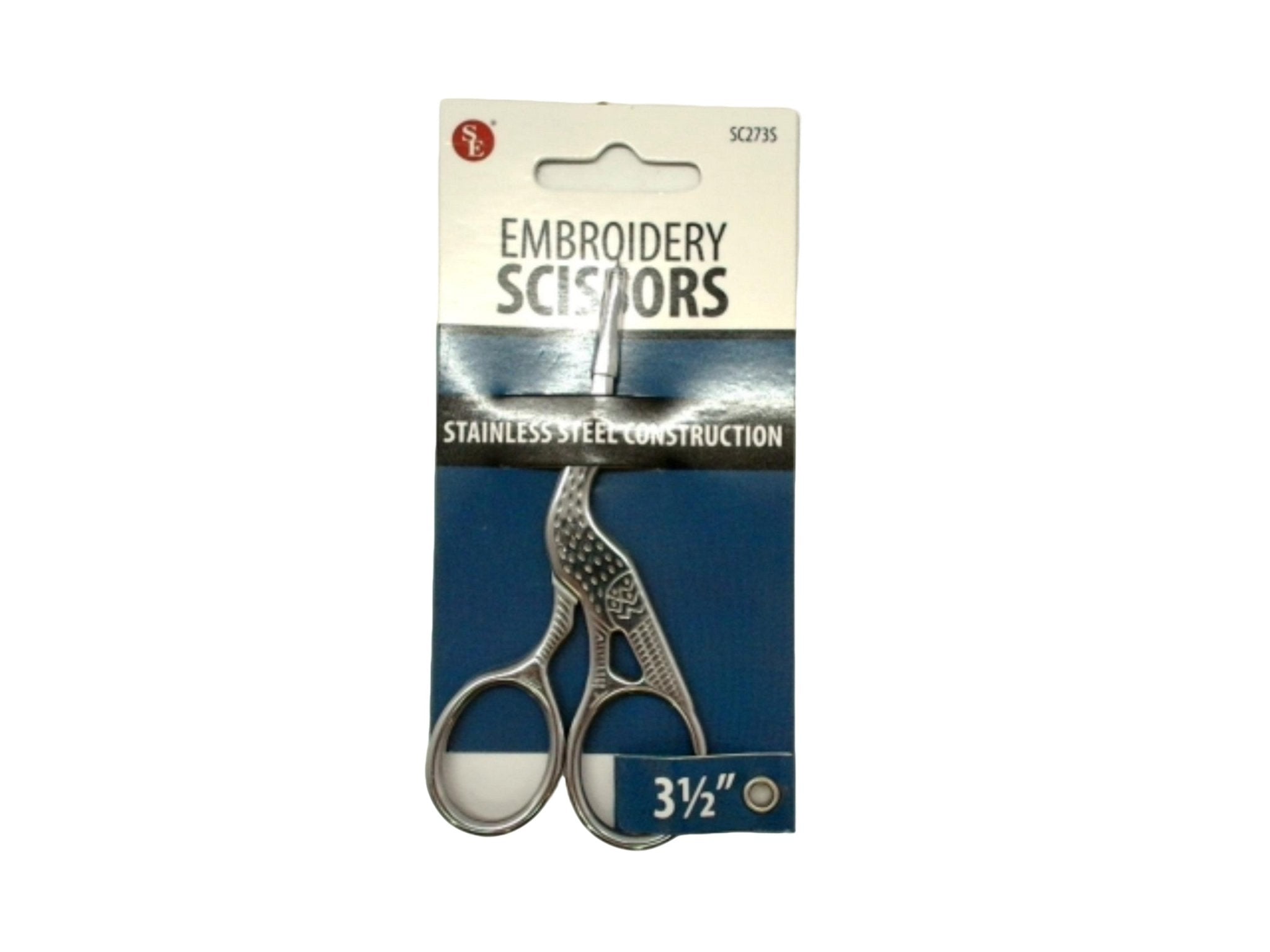 Stainless Steel Precision Embroidery Scissors 3.5 Inch Sharp - Brantford Surplus