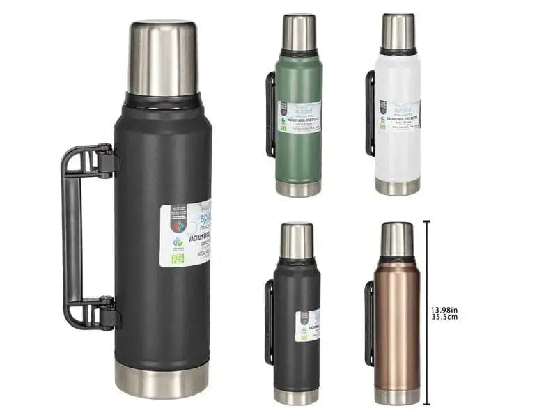 Stainless Steel Vacuum Insulated Bottle 44oz - Brantford Surplus