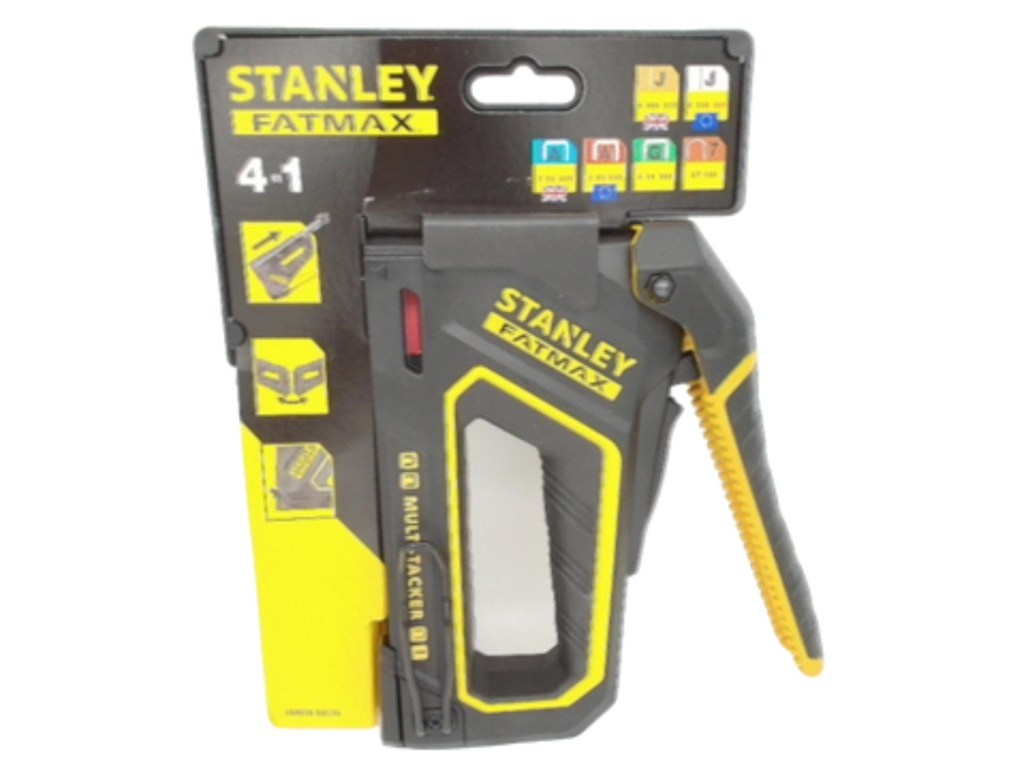 Stanley Fatmax 4 - in - 1 Heavy Duty Staple Gun Multi - Tacker - Brantford Surplus