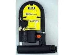 Steel U - Shaped Bicycle Lock with Keys - Brantford Surplus