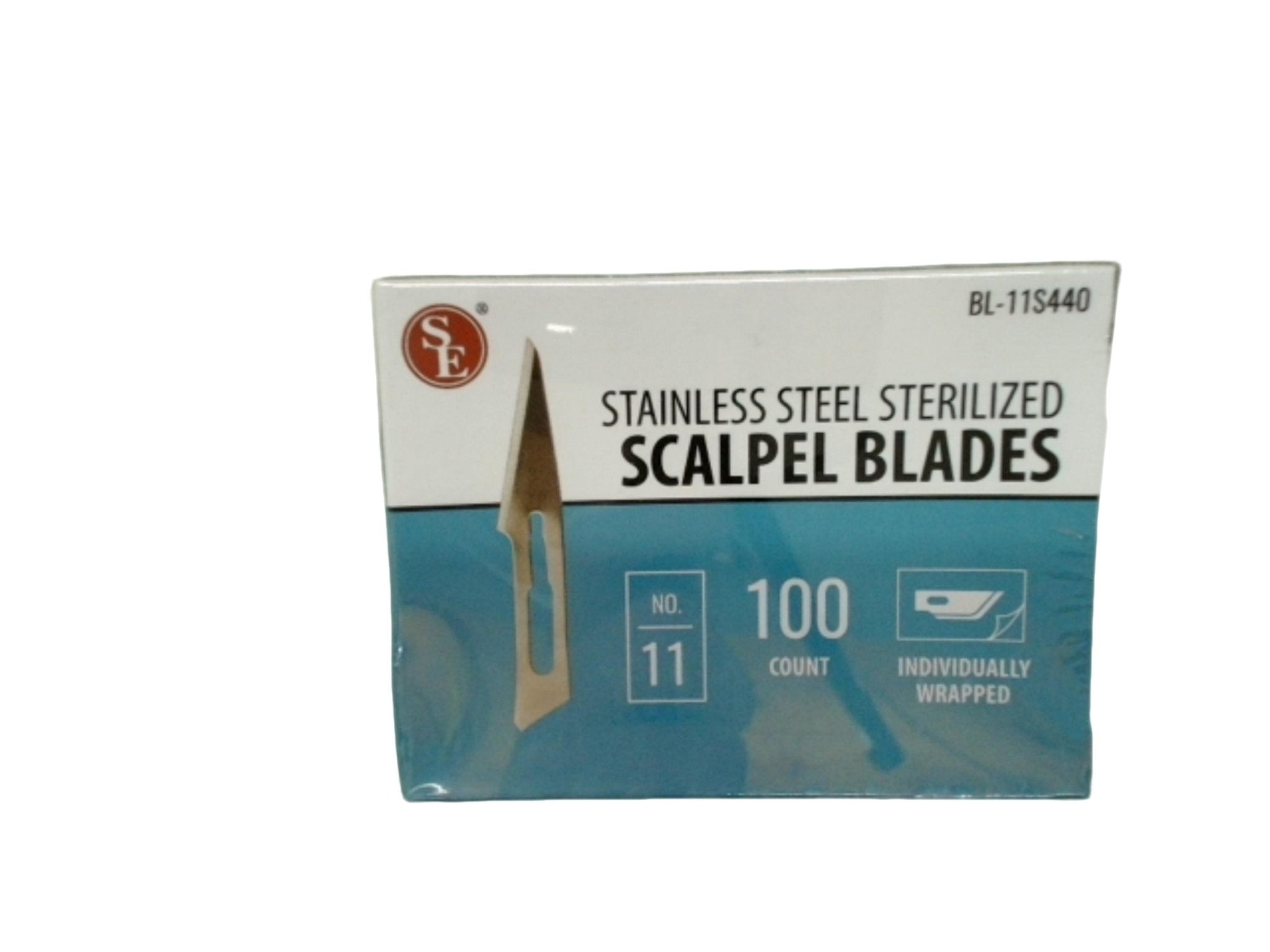 Sterile 11 Stainless Scalpel Blades - 100 Pack - Brantford Surplus