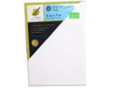 Stretch Artist Canvas Rect. 5"x7" Primed Back - Stapled - Brantford Surplus