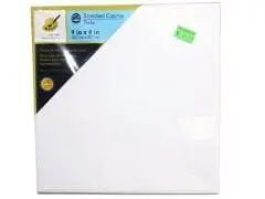 Stretch Artist Canvas Square 8"x8" Primed Back - Stapled - Brantford Surplus