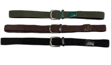 Stretch Elastic Belt for Men & Women - Assorted Colors - Brantford Surplus