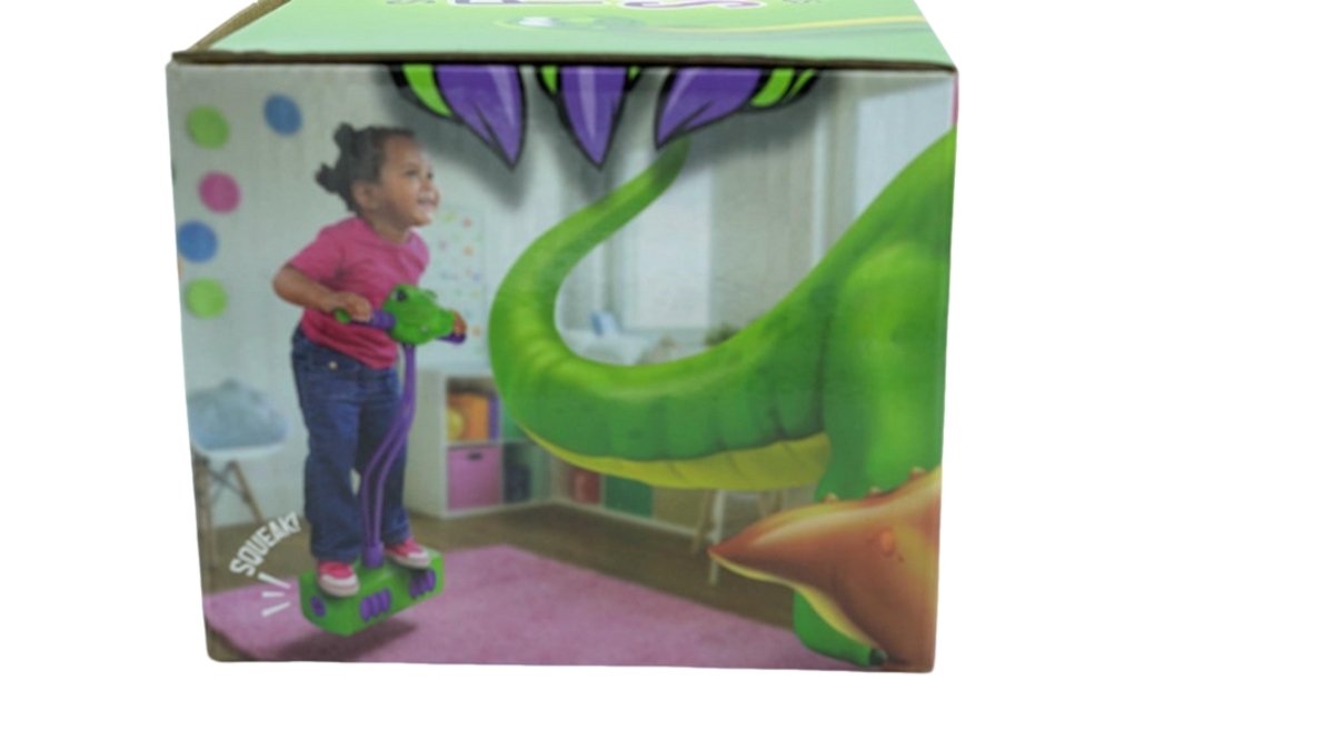 Stretchy Dinosaur Pogo Jumper Toy – Squeaky Mindsprout - Brantford Surplus