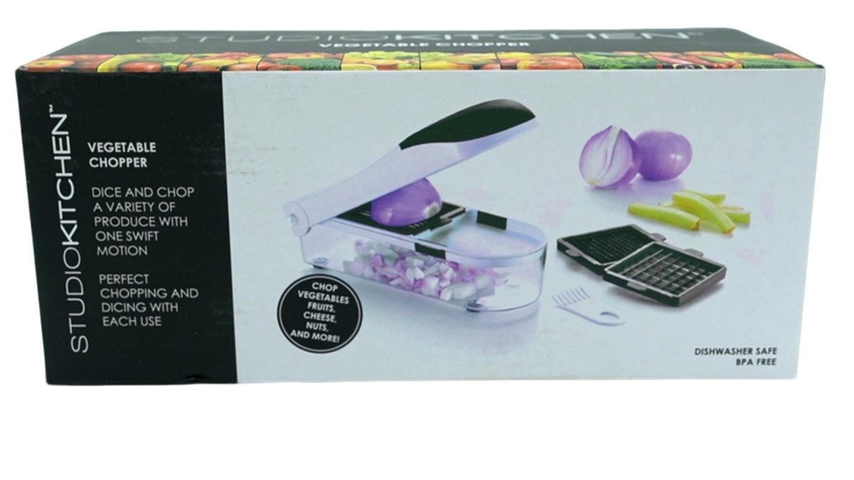 Studiokitchen Vegetable Chopper Dicer - Manual Food Cutter - Brantford Surplus