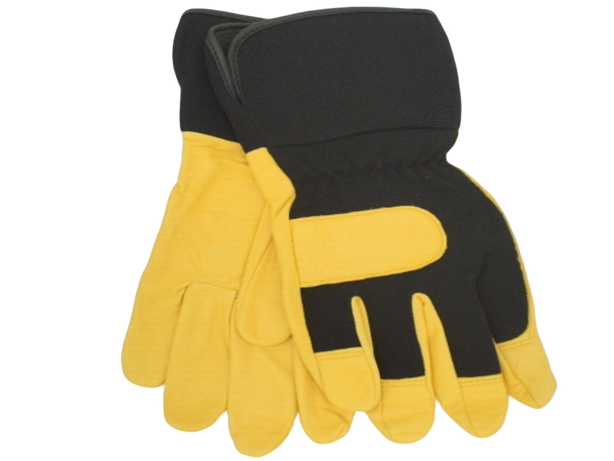 Sturrdi Mechanics Work Gloves XL - Black Yellow Durable - Brantford Surplus