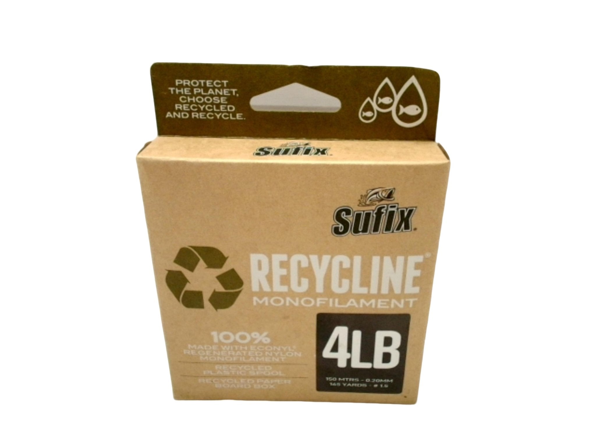 Sufix Durable 4lb Recycled Monofilament Fishing Line 150m - Brantford Surplus