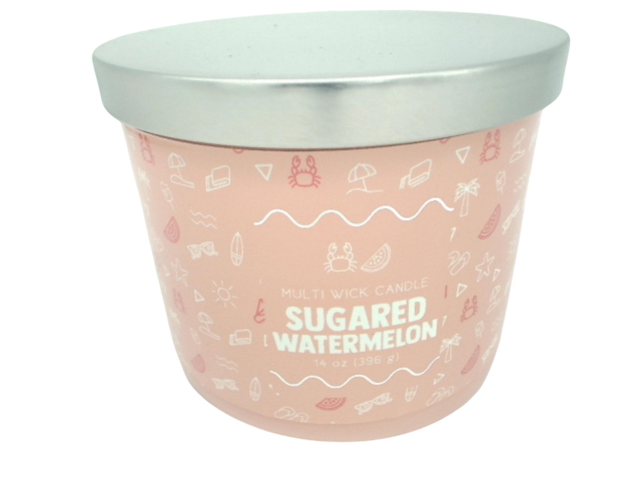Sugared Watermelon Aromatherapy Candle 14oz Jar - Brantford Surplus
