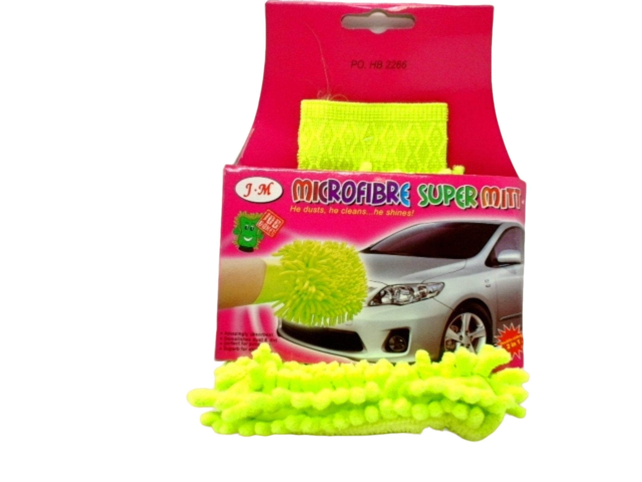 Super Soft Microfiber Cleaning Mitt - Assorted Colors - Brantford Surplus