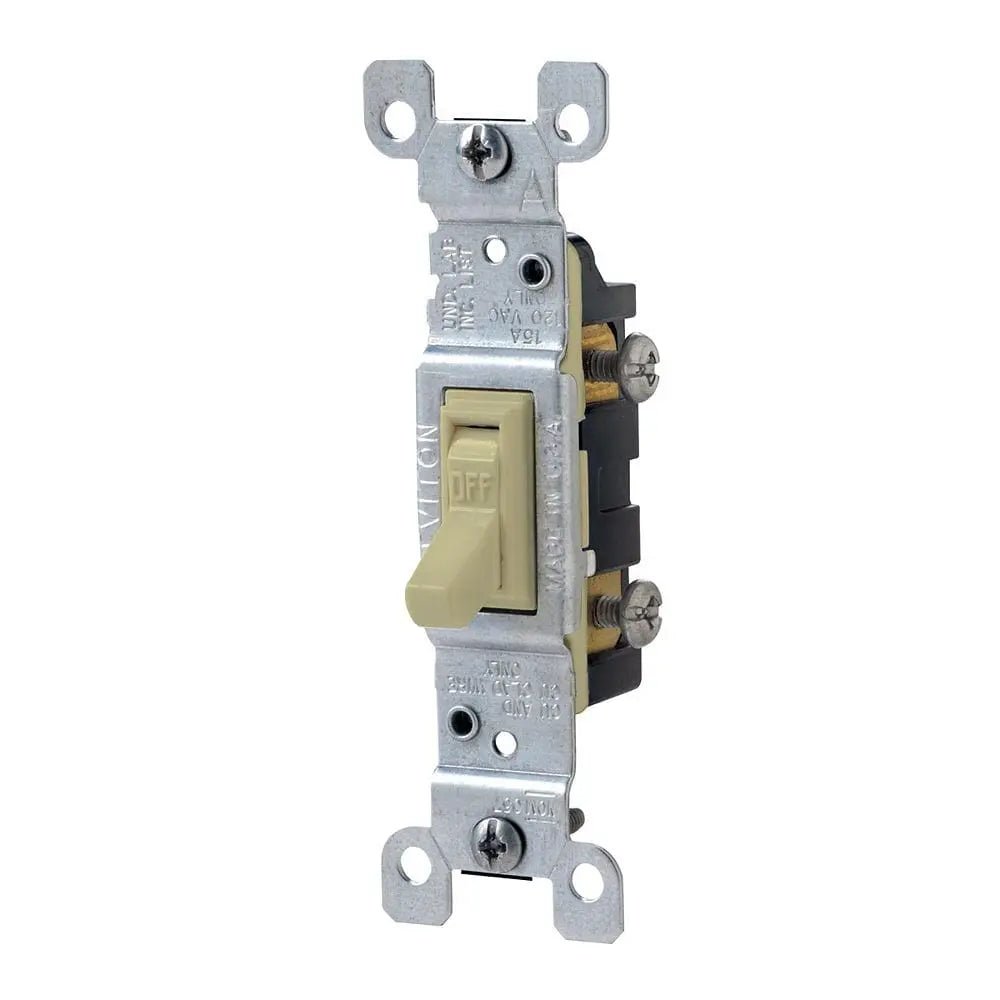 Switch Single Pole Ivory - Brantford Surplus