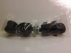 Swivel Dual Wheel Casters 1.5" with Plate - Brantford Surplus