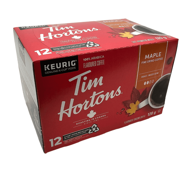 Coffee Tim Hortons K-Cups 6 X 12pk. Maple Fine Grind