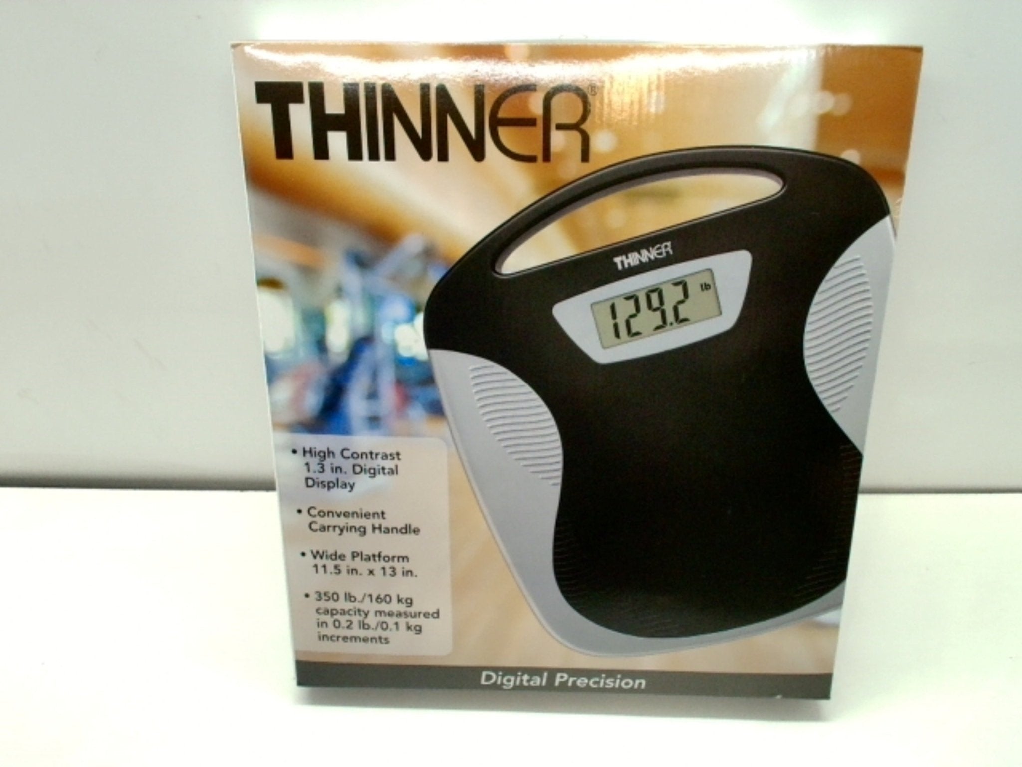 Thinner Digital Bathroom Scale - 1.3" Display - Brantford Surplus